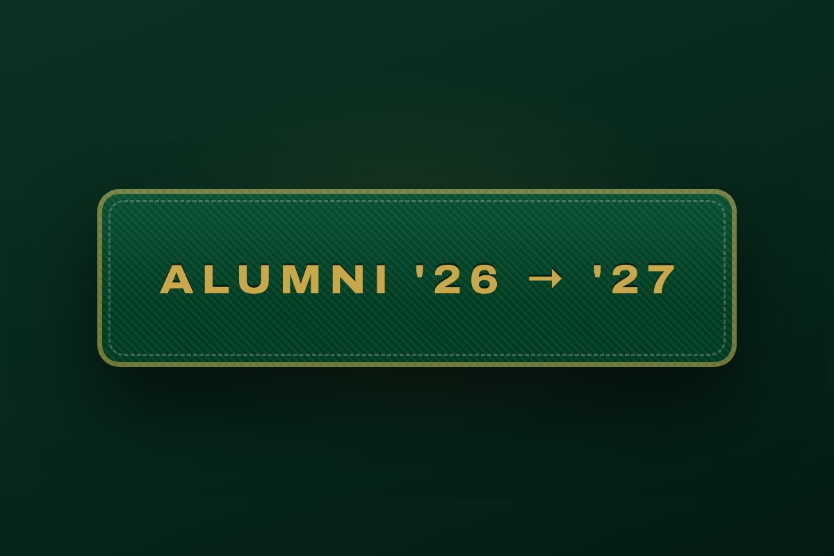 Alumni '26 to '27 tag