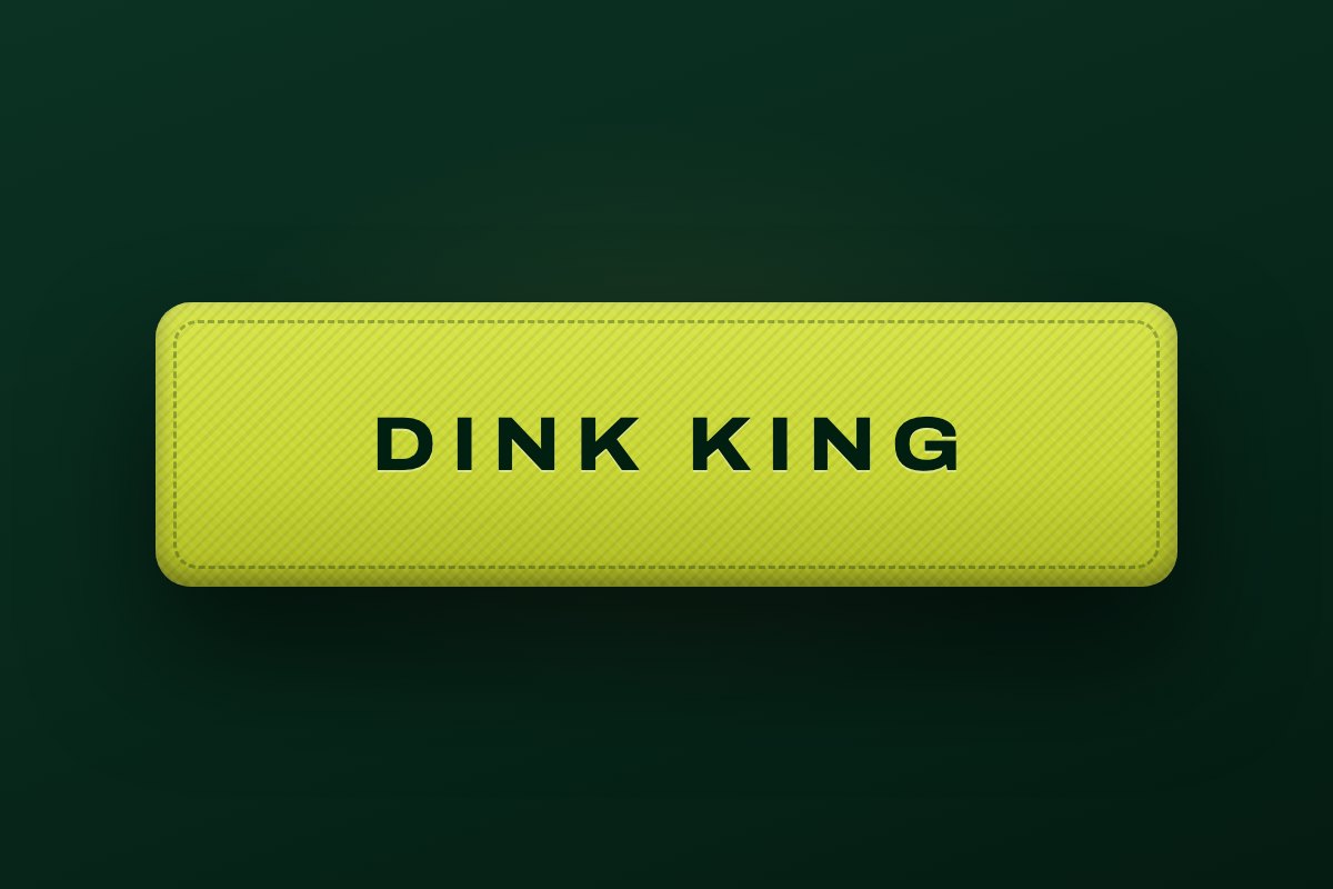 Dink King tag — Rally Lime