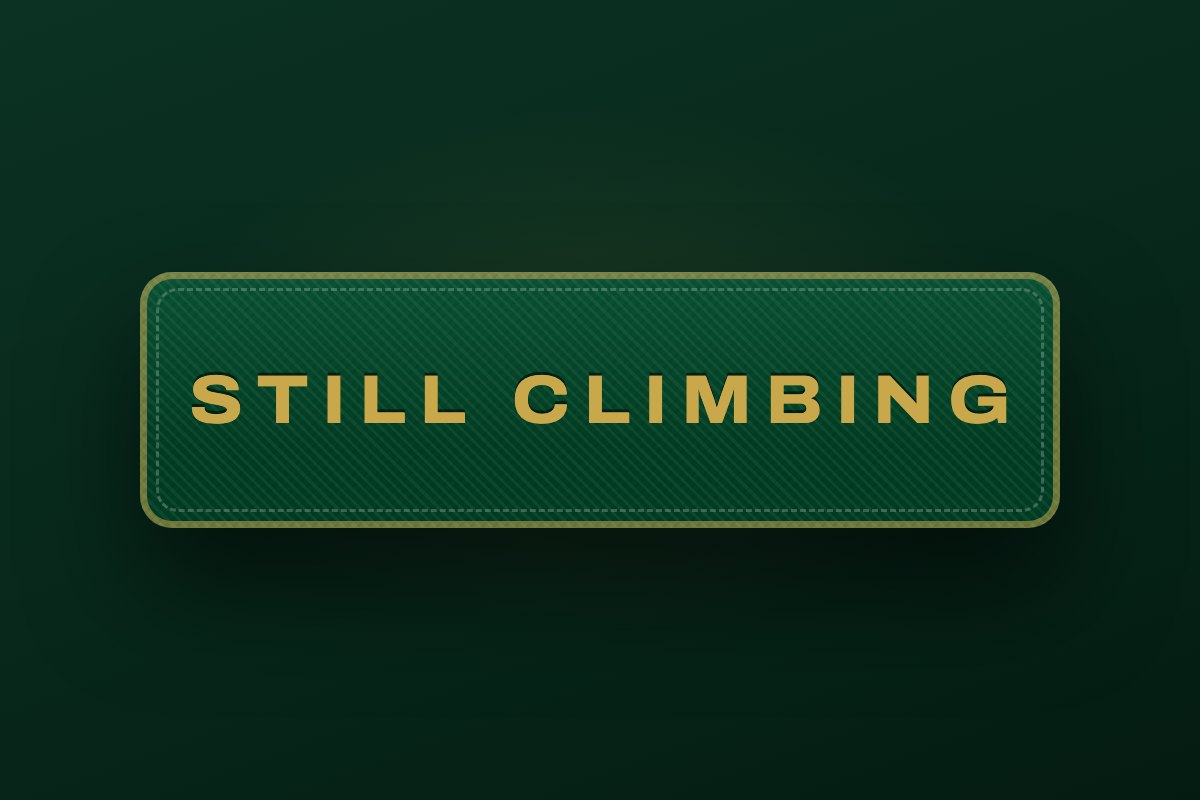 Still Climbing tag — Court Green