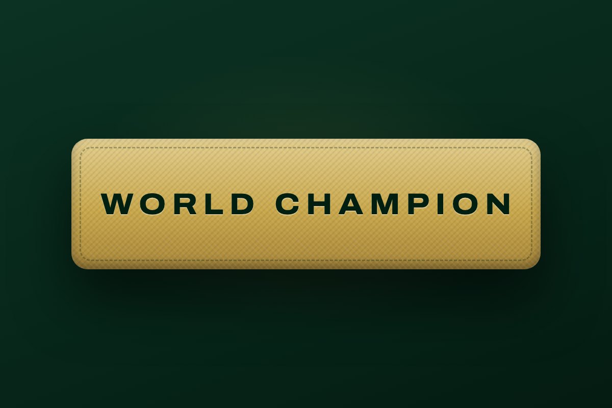 World Champion tag — gold